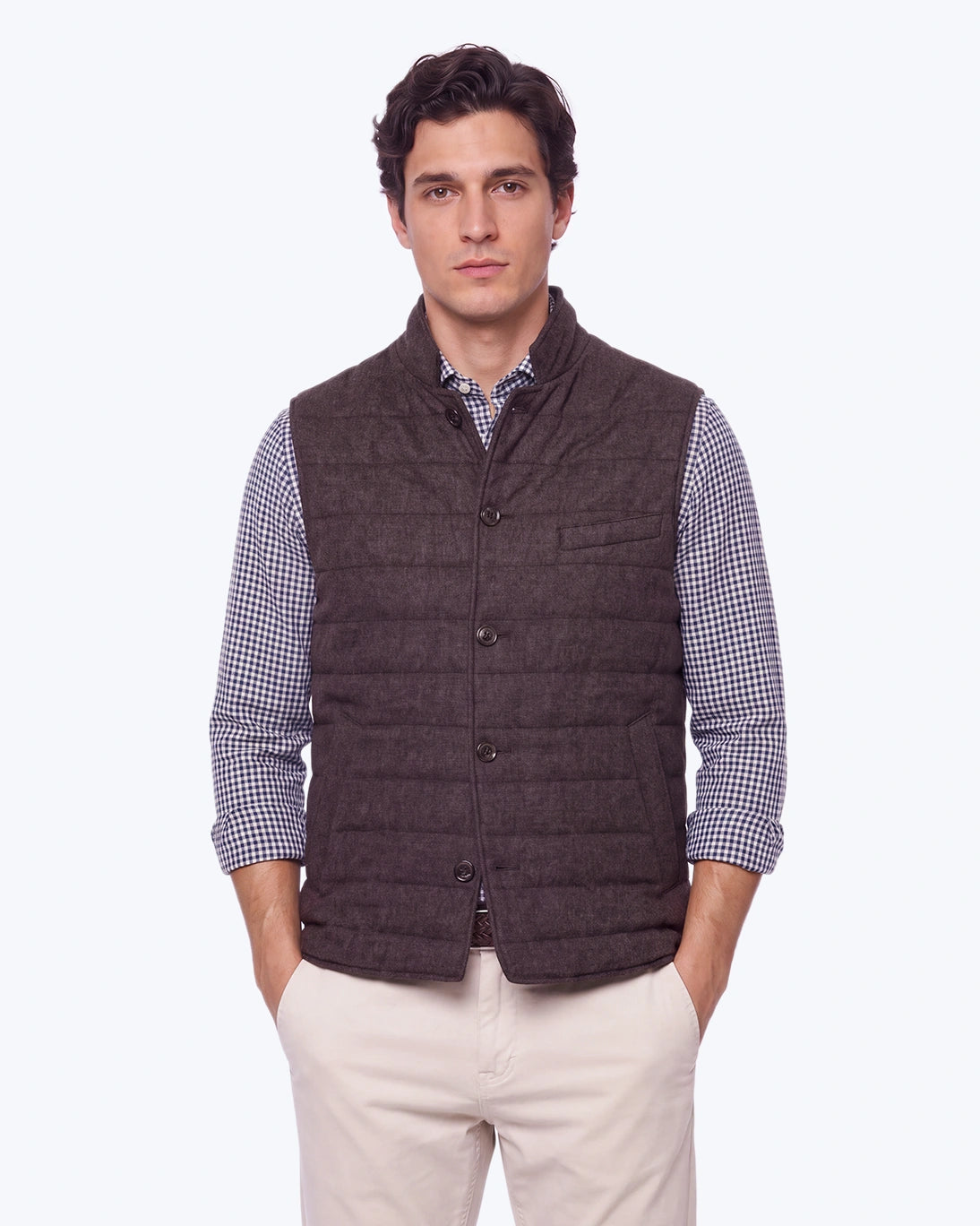 CHALECO ACOLCHADO DE LANA SEVENTY