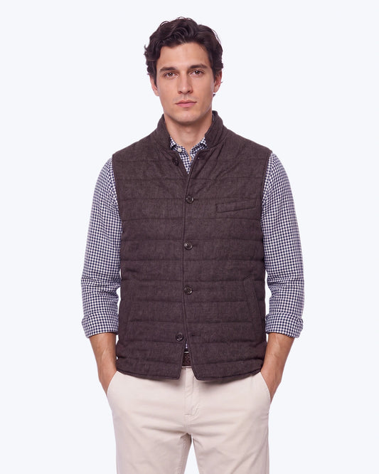 CHALECO ACOLCHADO DE LANA SEVENTY