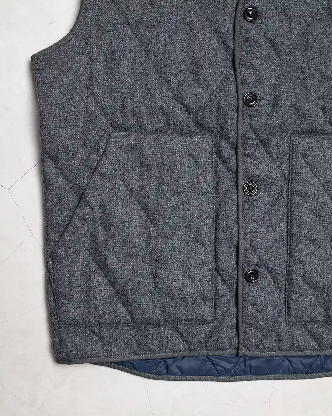 CHALECO ACOLCHADO GRIS HARTFORD