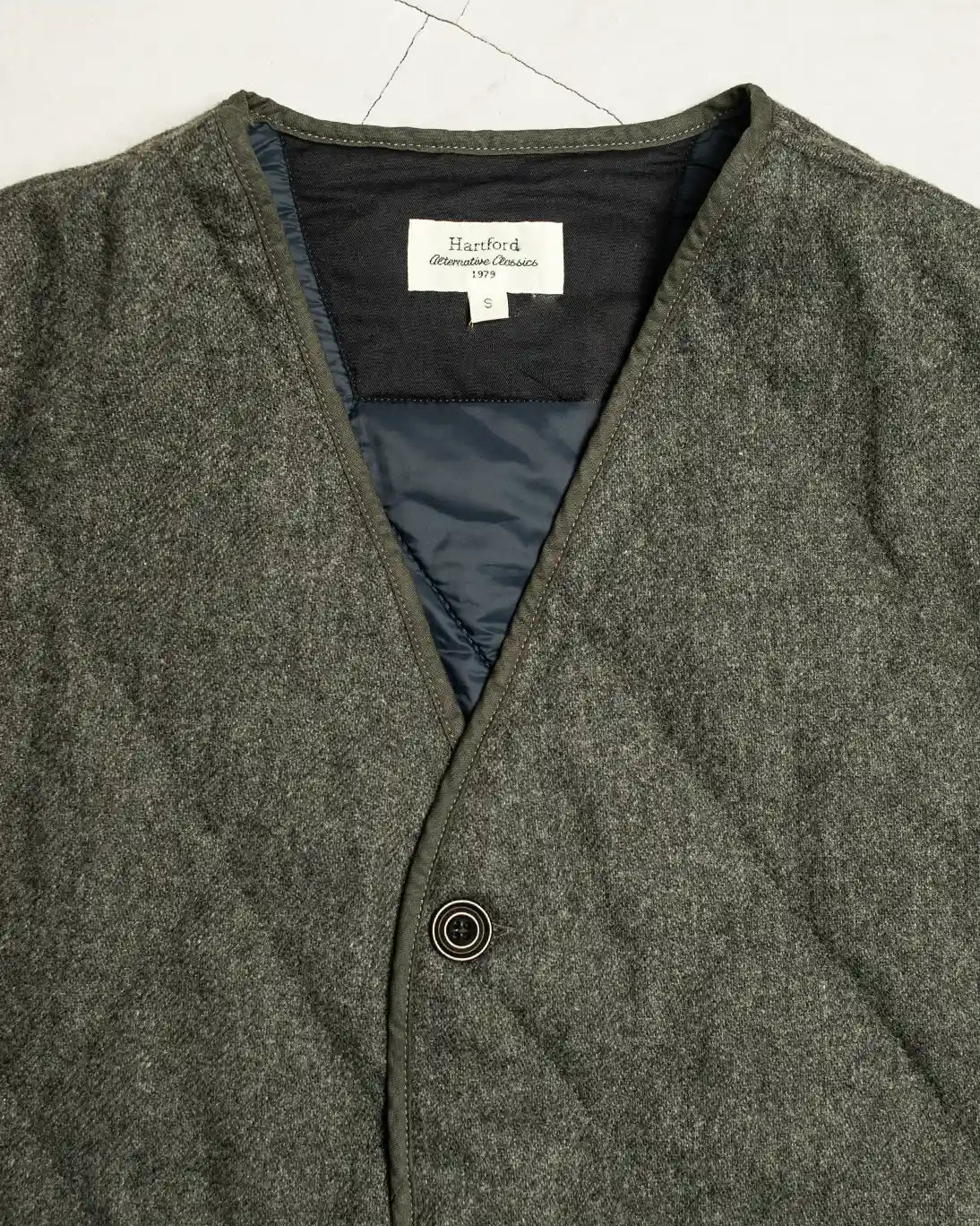 CHALECO ACOLCHADO VERDE HARTFORD
