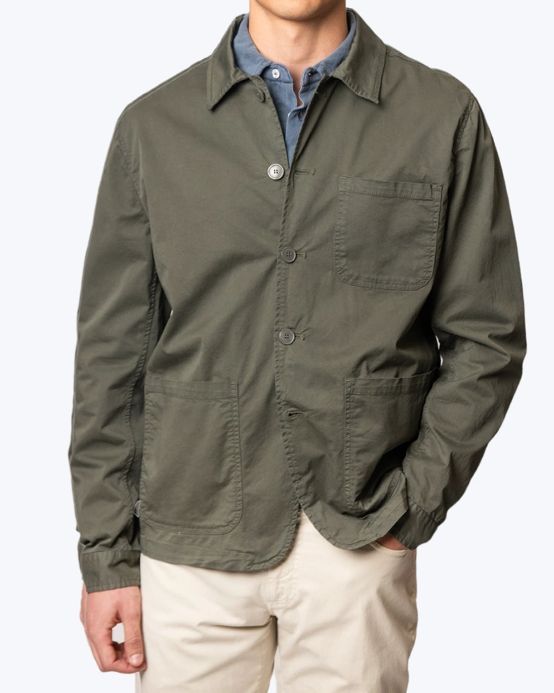 CHAQUETA VERDE BOTELLA TWAY