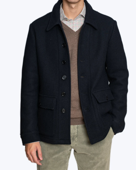 CAZADORA AZUL L'IMPERMEABILE