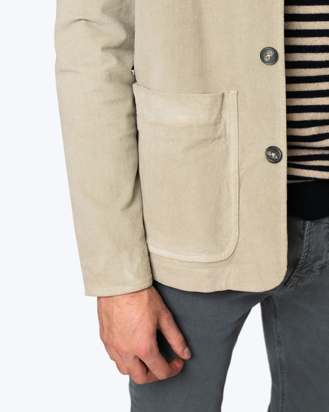 CAZADORA DE PANA BEIGE ALTEA