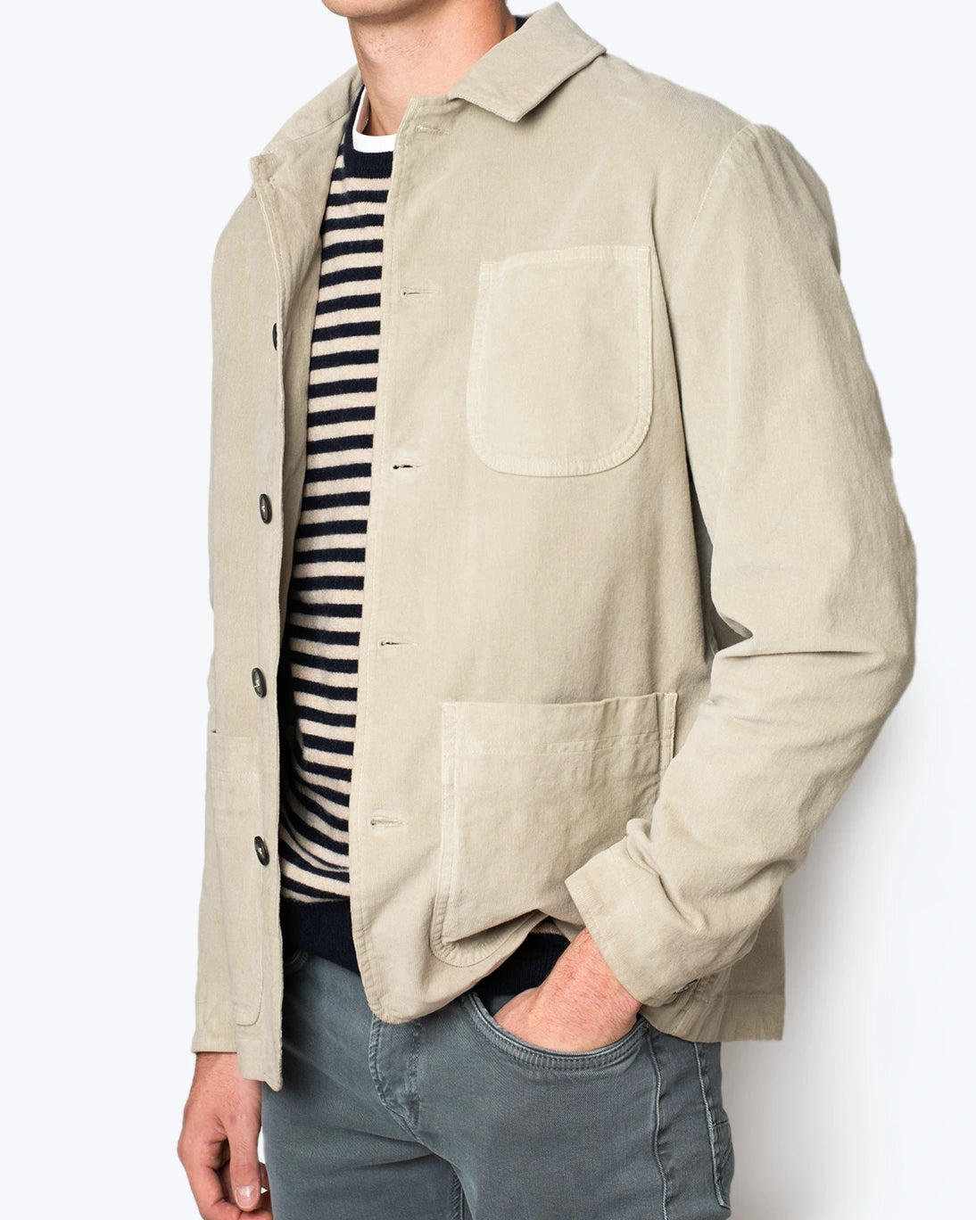 CAZADORA DE PANA BEIGE ALTEA
