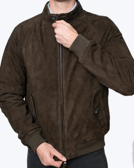 CAZADORA MARRÓN DE PIEL THE JACK LEATHERS