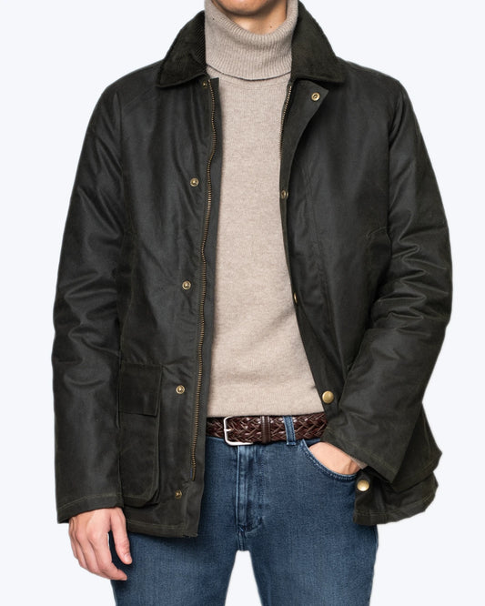 CAZADORA VERDE OSCURO BRIXTOL TEXTILES