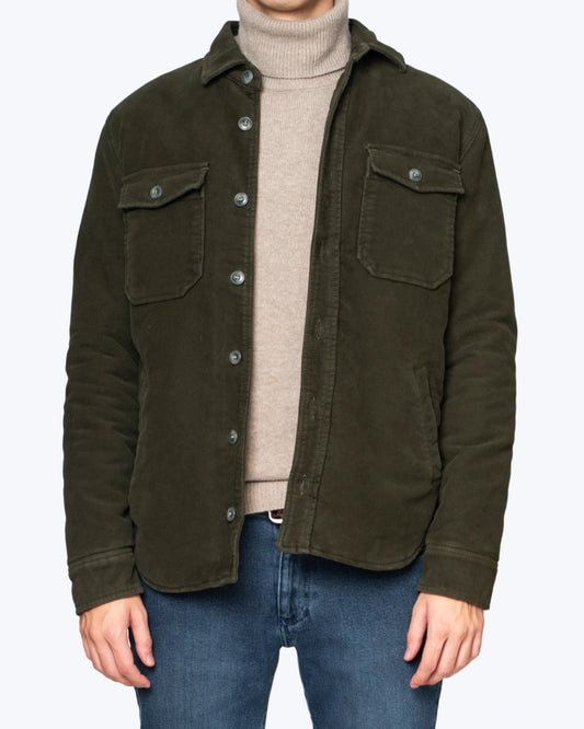 CAZADORA VERDE MOLESKINE BL´KER