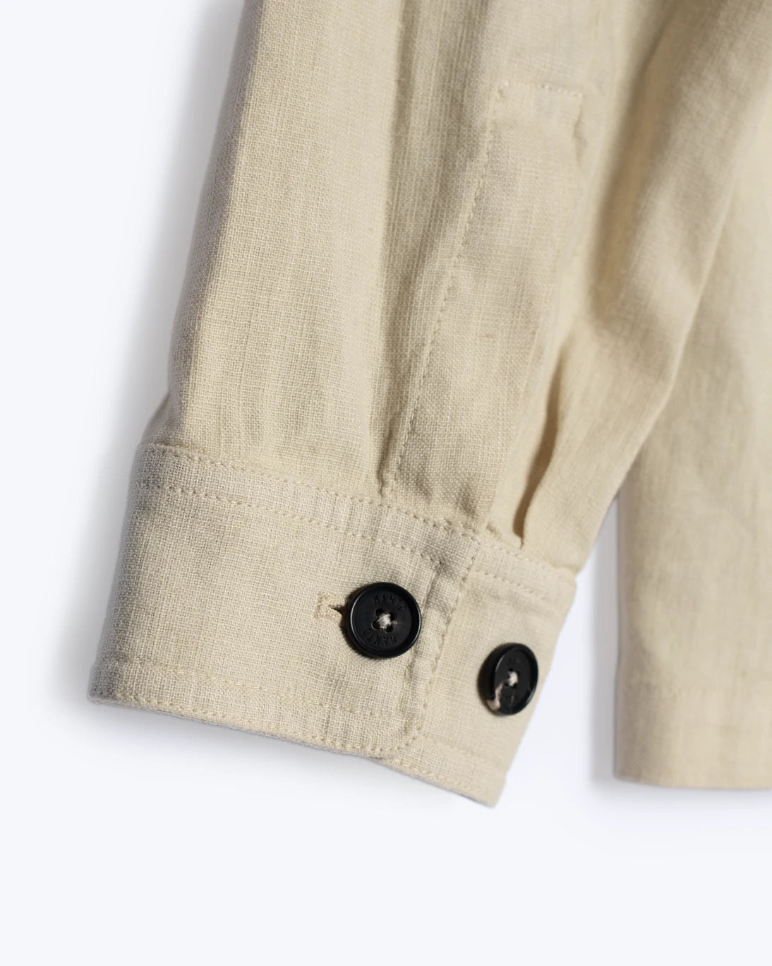 CHAQUETA CON LINO BEIGE MANTO