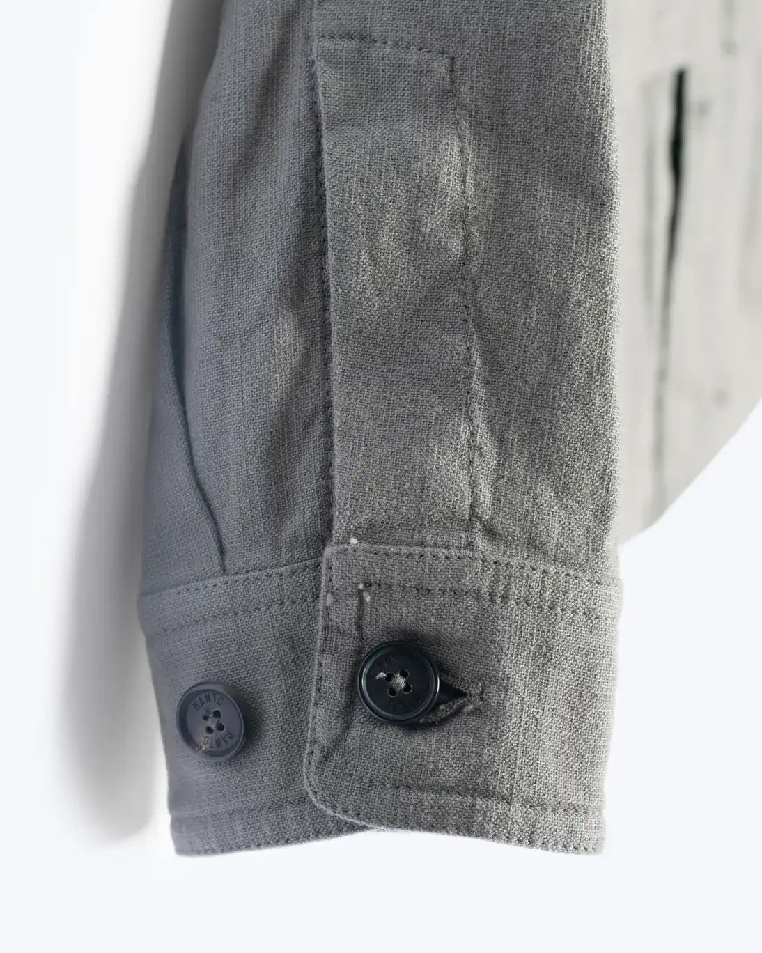 CHAQUETA CON LINO VERDE MANTO