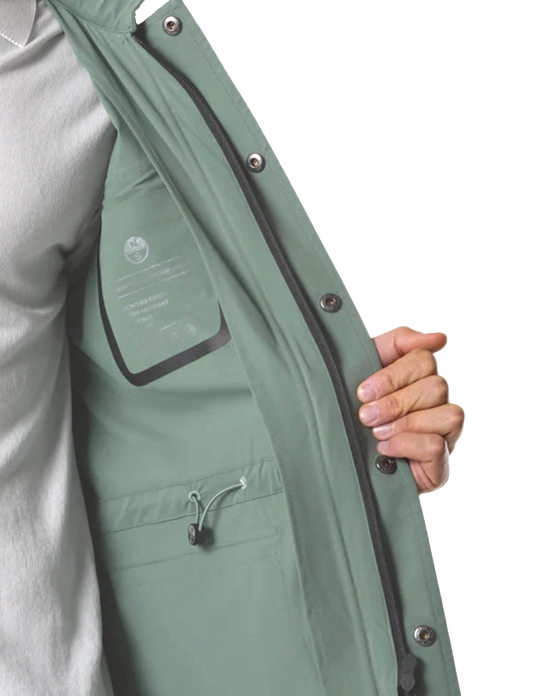 CAZADORA VERDE RICHMOND NORTH SAILS