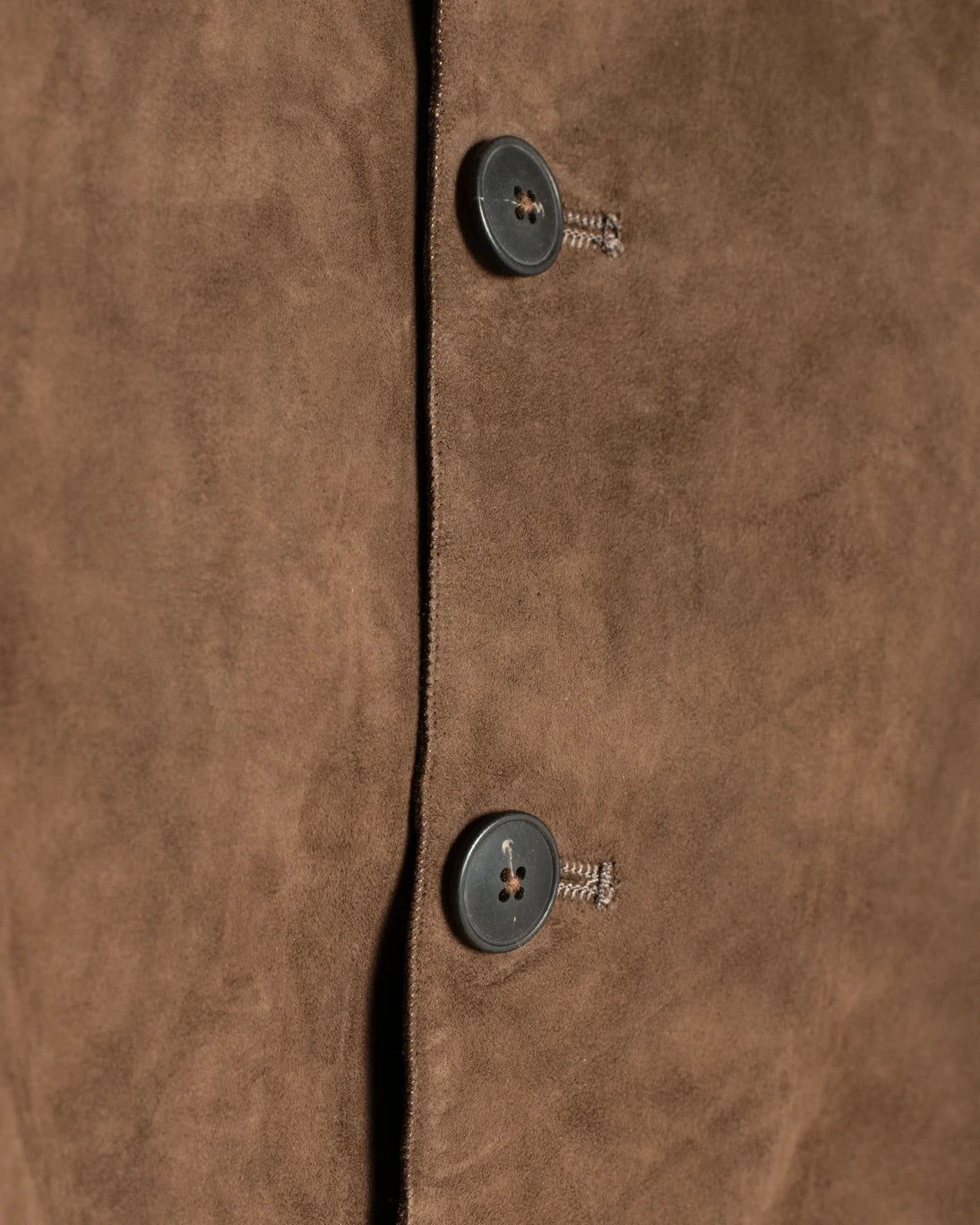 CAZADORA MARRÓN DE PIEL Y PUNTO THE JACK LEATHERS