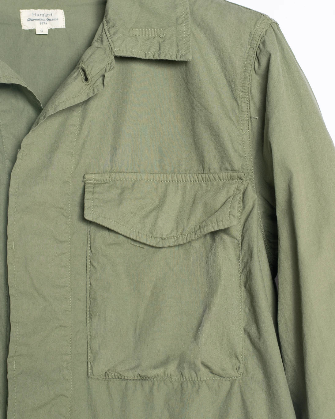 CAZADORA VERDE LIGERA HARTFORD