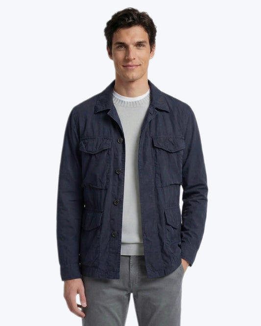 CAZADORA AZUL LIGERA HARTFORD