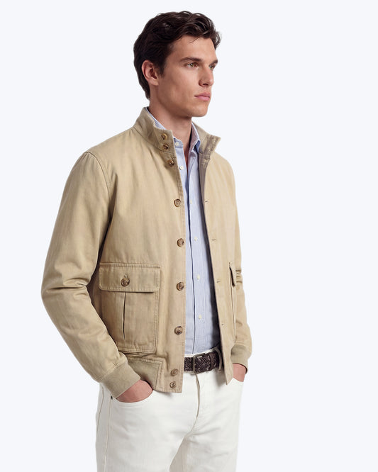 CAZADORA BEIGE VALSTARINO CANVAS VALSTAR