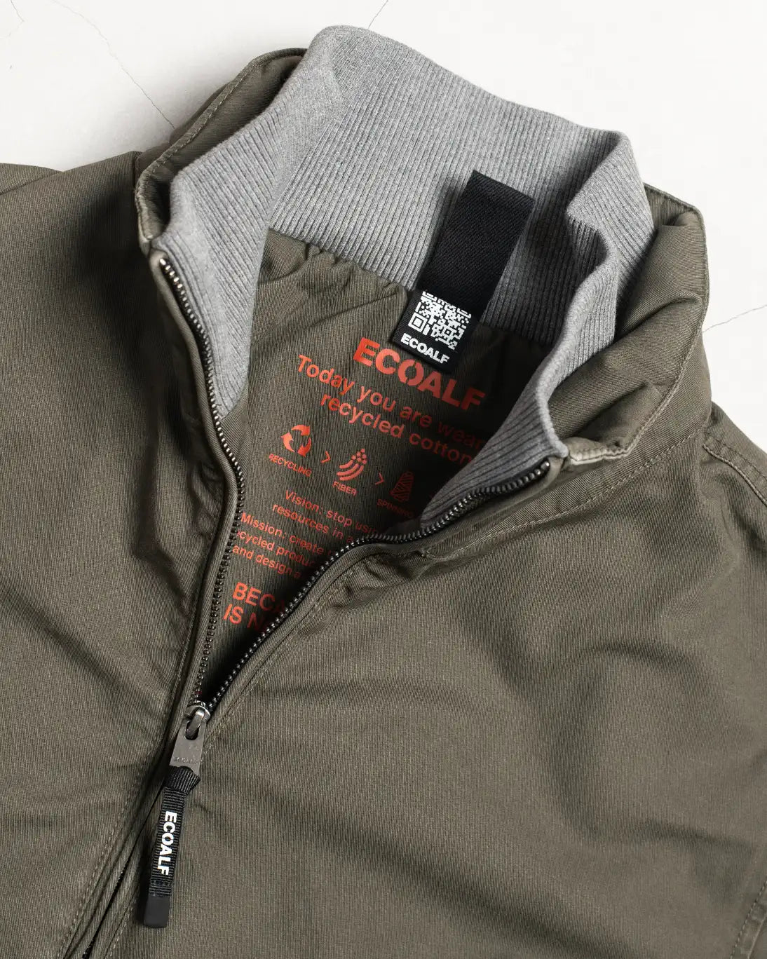 CAZADORA NIZO ECOALF OLIVA