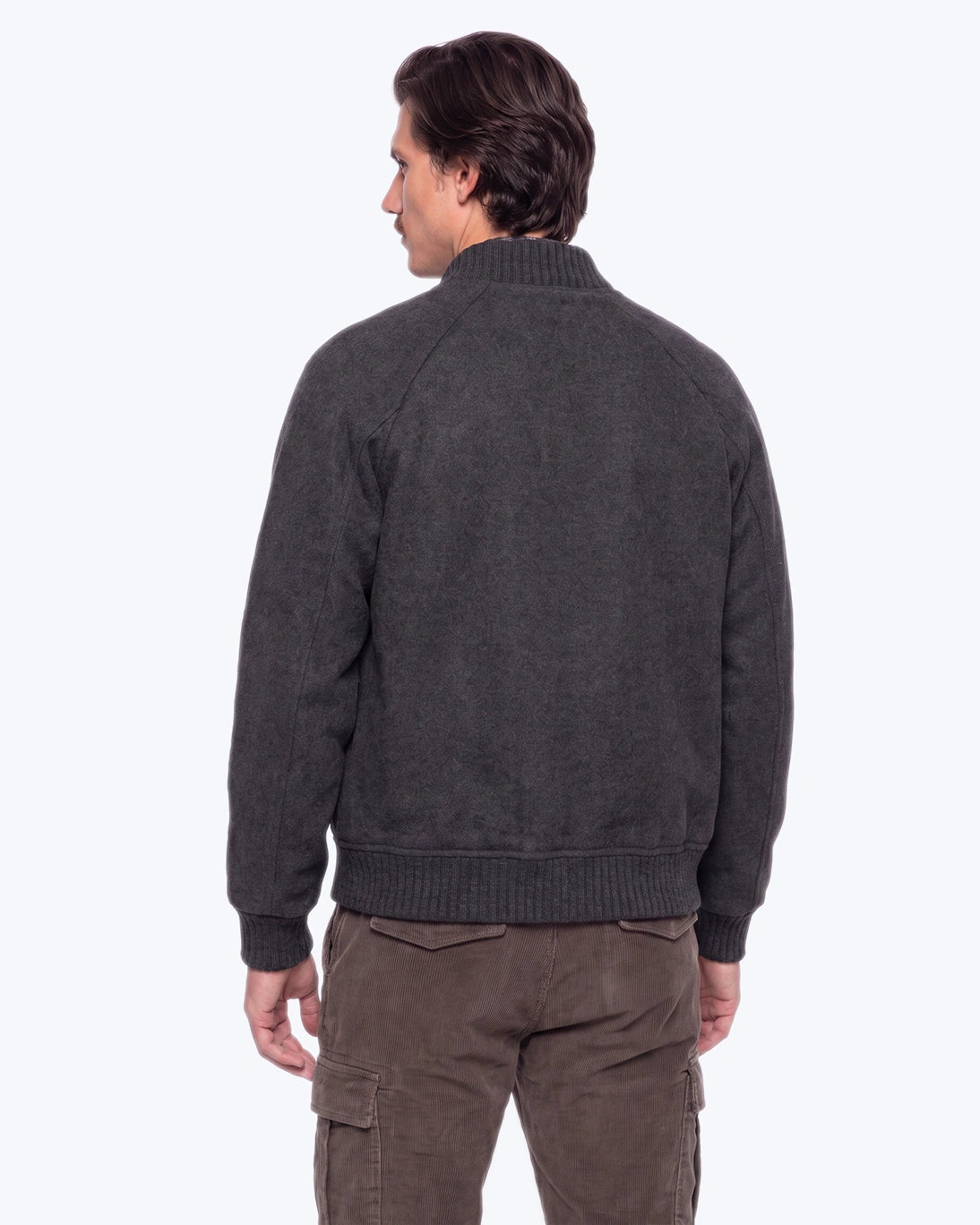 BOMBER DE LANA GRIS CIRCOLO 1901