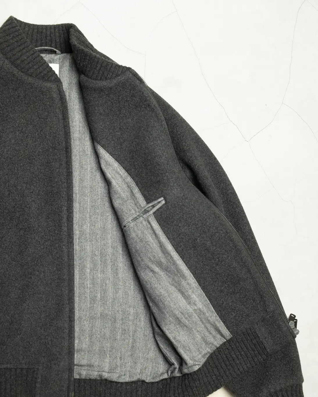 BOMBER DE LANA GRIS CIRCOLO 1901