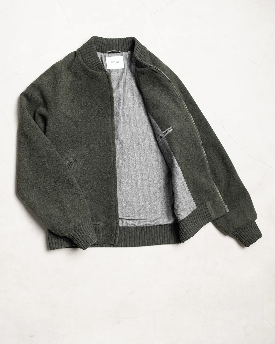 BOMBER VERDE OSCURO CIRCOLO