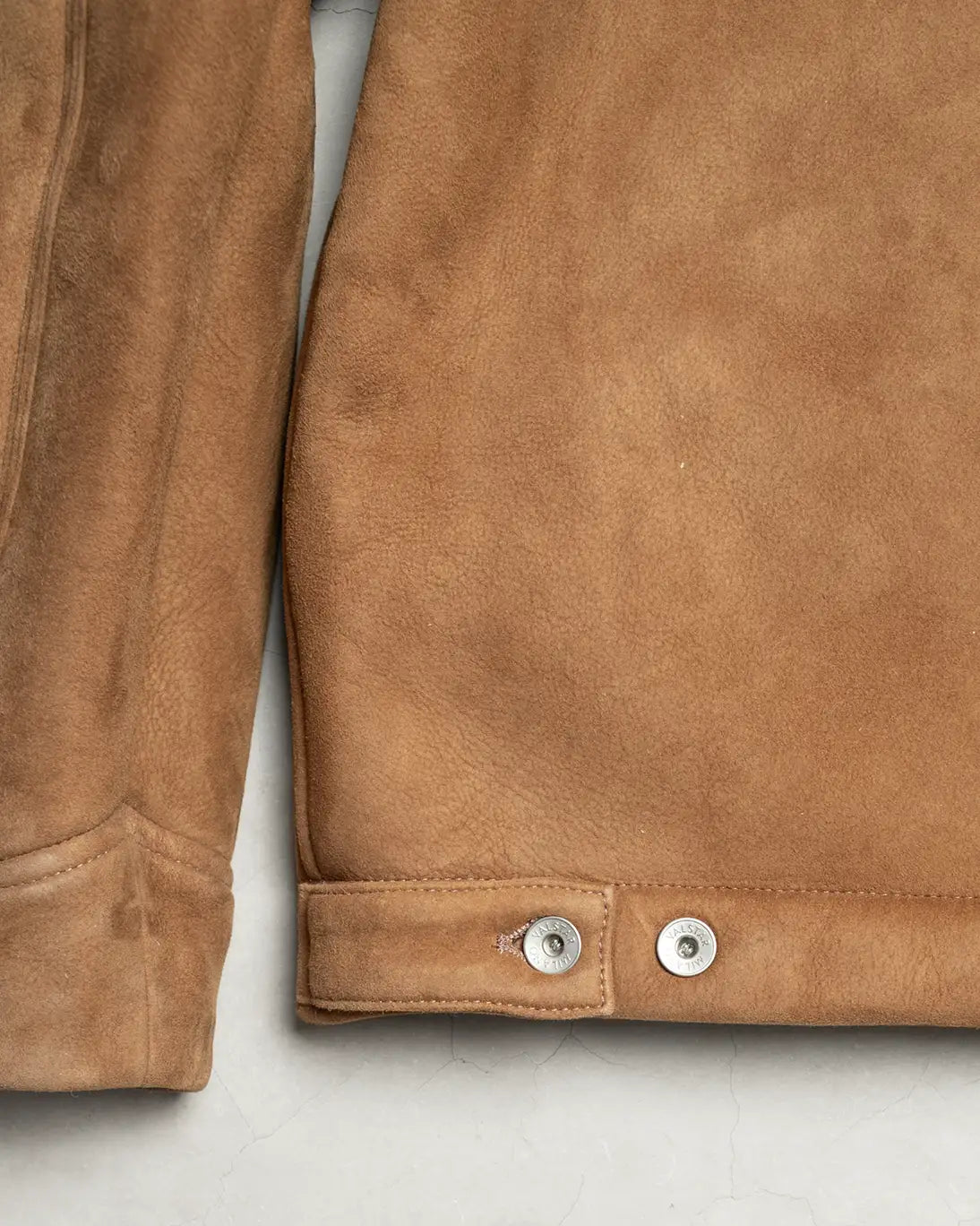 CAZADORA HENRY SUEDE CAMEL VALSTAR