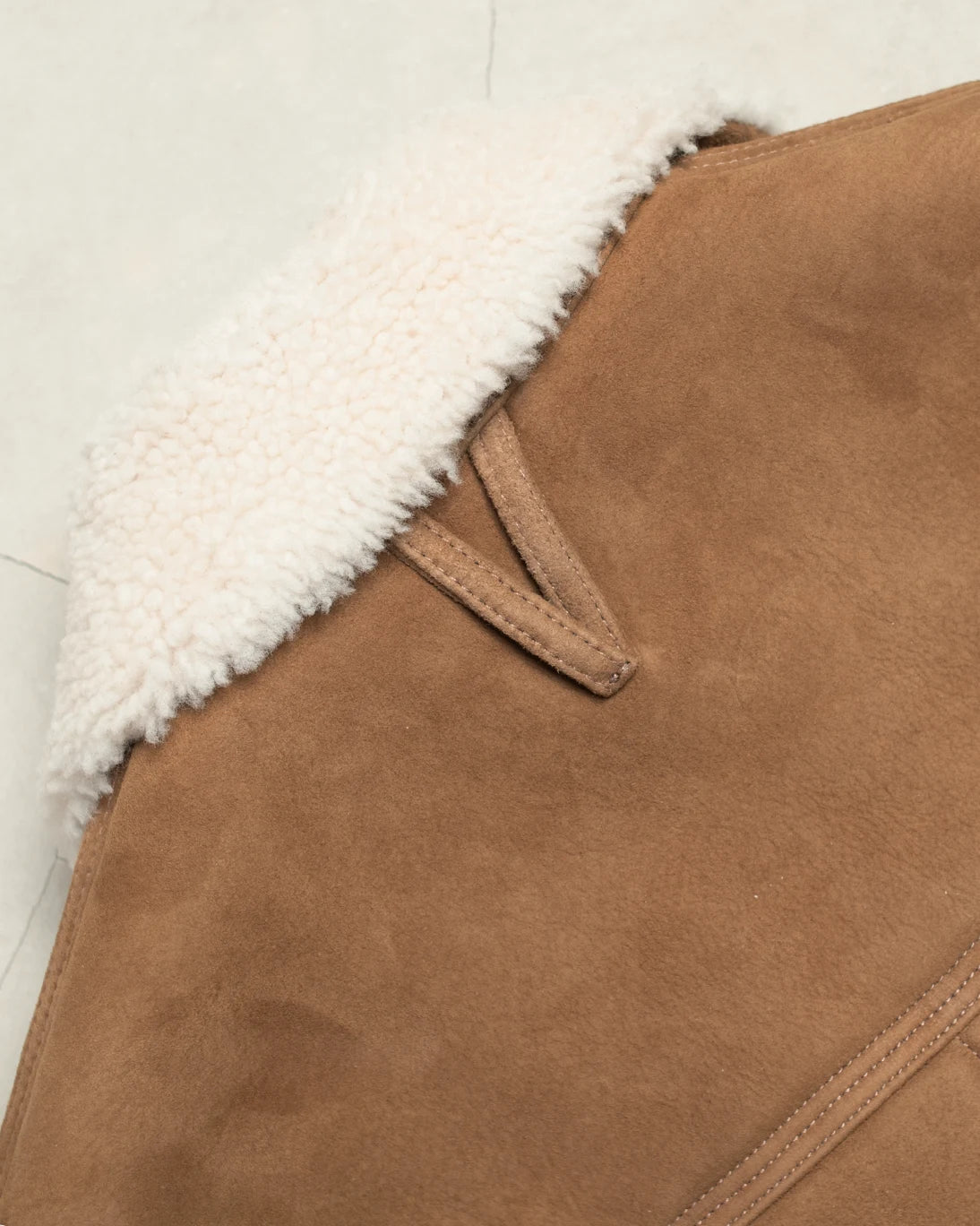 CAZADORA HENRY SUEDE CAMEL VALSTAR