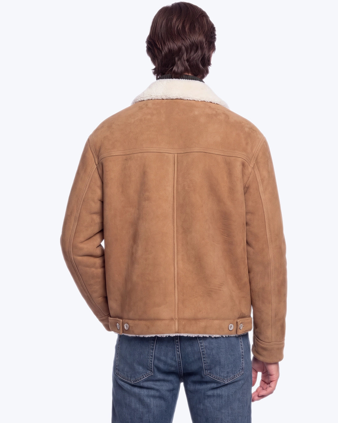 CAZADORA HENRY SUEDE CAMEL VALSTAR