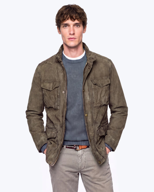 CAZADORA ROGER DE ANTE VERDE THE JACK LEATHERS