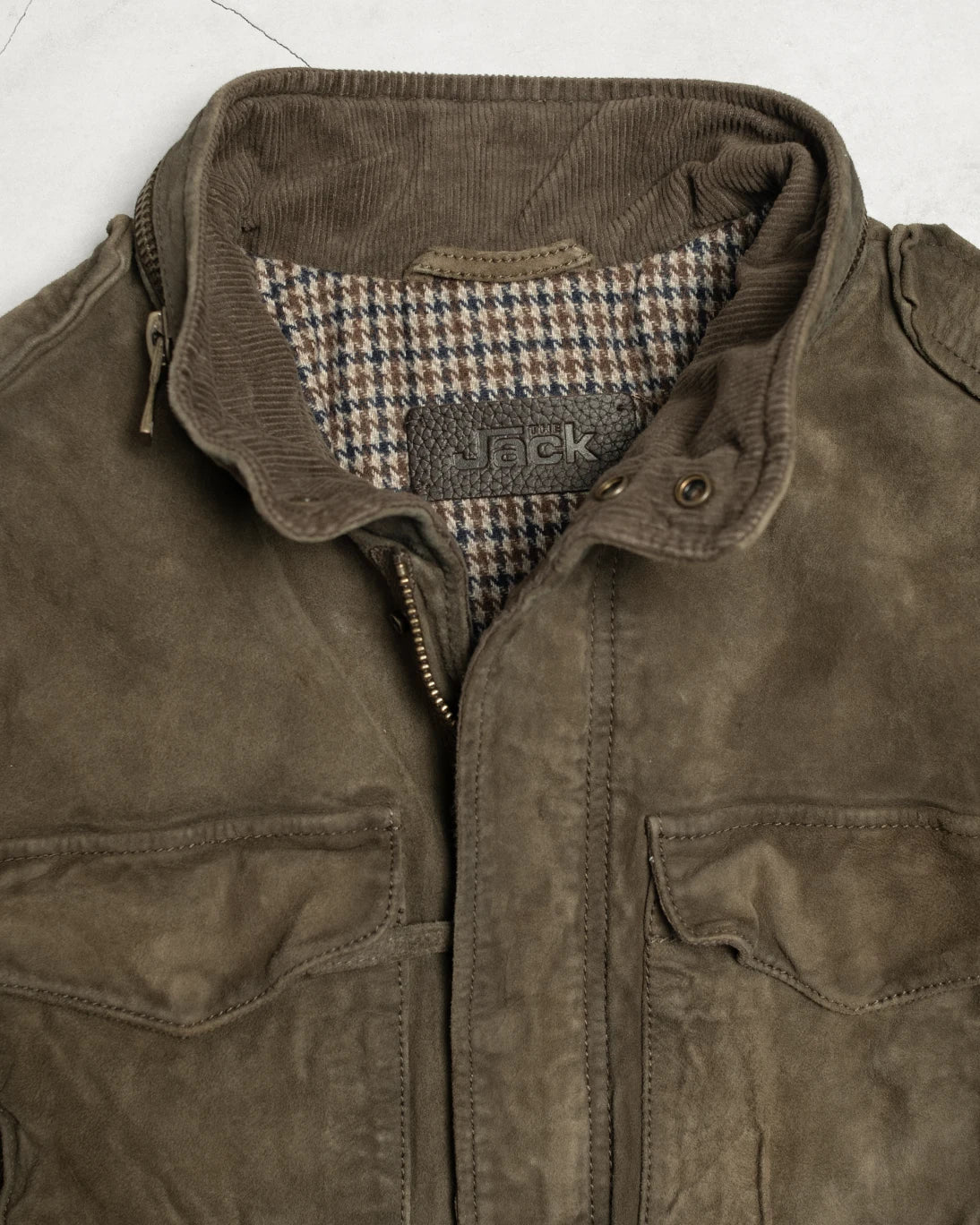 CAZADORA ROGER DE ANTE VERDE THE JACK LEATHERS