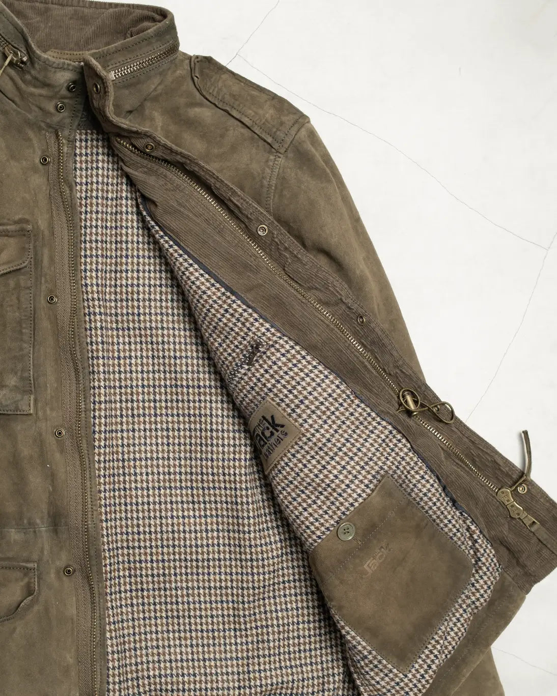 CAZADORA ROGER DE ANTE VERDE THE JACK LEATHERS