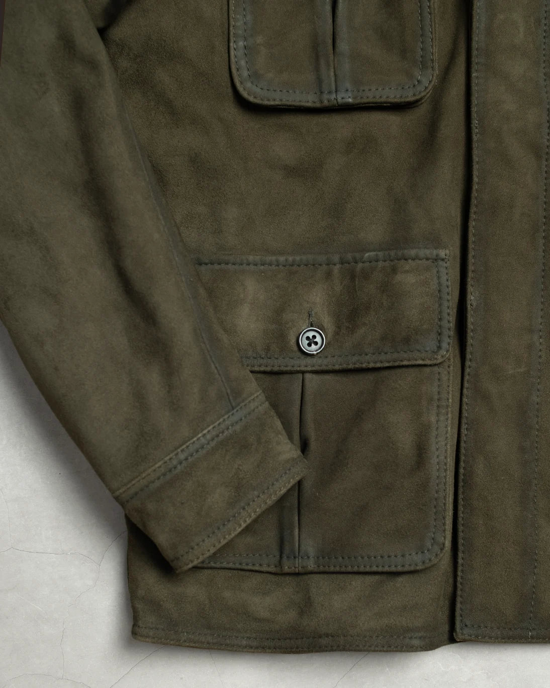 CAZADORA VERDE GIACOMO D´AMICO CUATRO BOLSILLOS