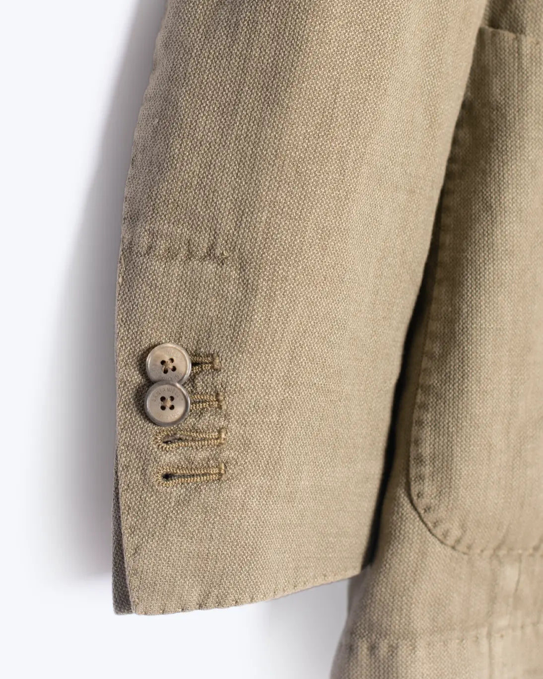 BLAZER VERDE CLARO CON LINO SANTANIELLO