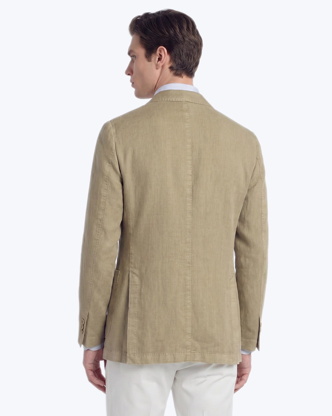 BLAZER VERDE CLARO CON LINO SANTANIELLO