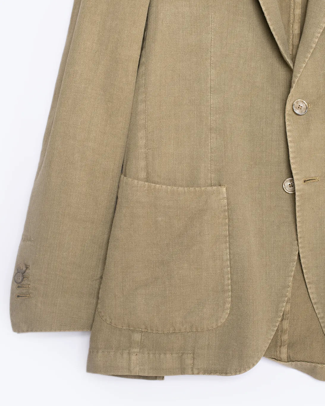 BLAZER VERDE CLARO CON LINO SANTANIELLO