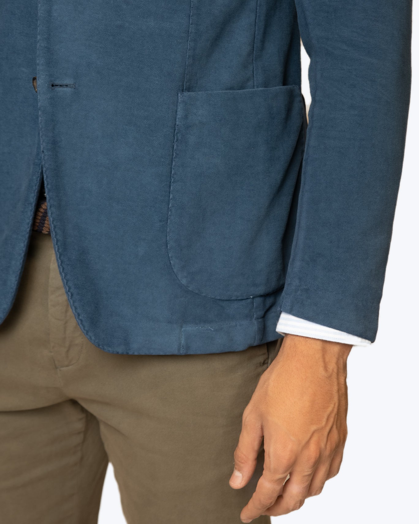 BLAZER AZUL JERRY KEY