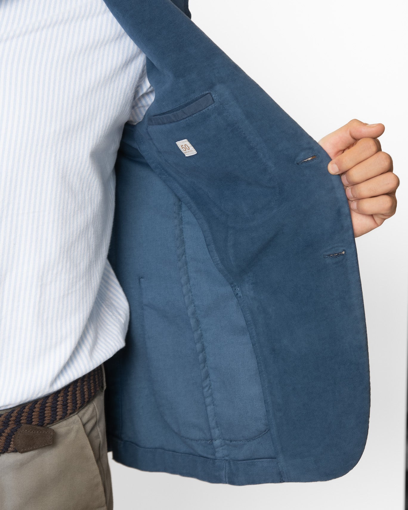 BLAZER AZUL JERRY KEY