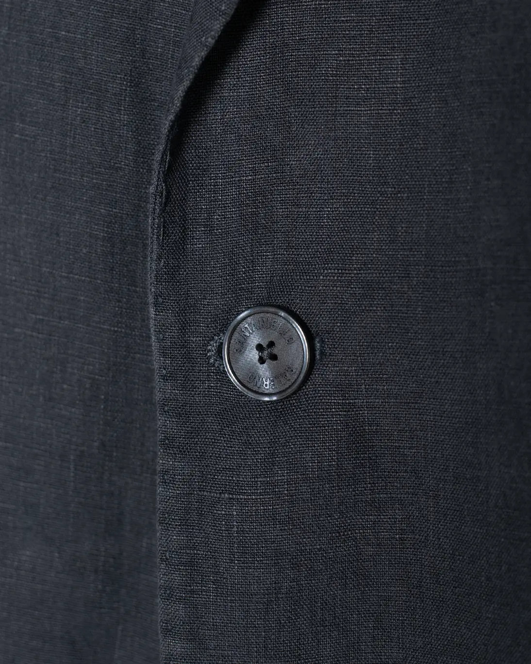 BLAZER DE LINO AZUL SANTANIELLO