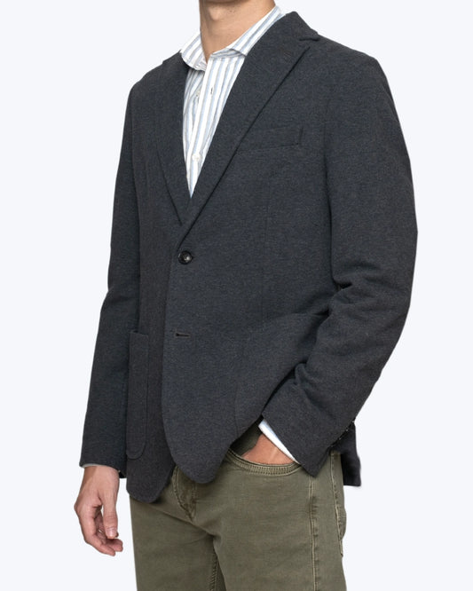 BLAZER DE ALGODÓN GRIS CIRCOLO