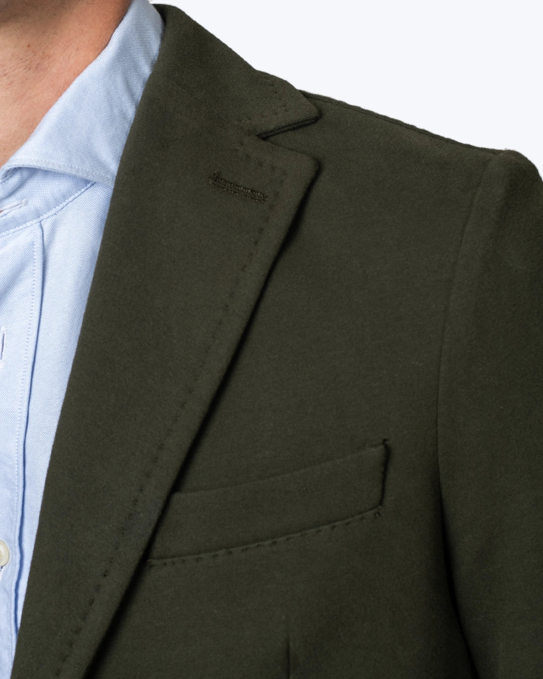 BLAZER VERDE DE ALGODÓN CIRCOLO
