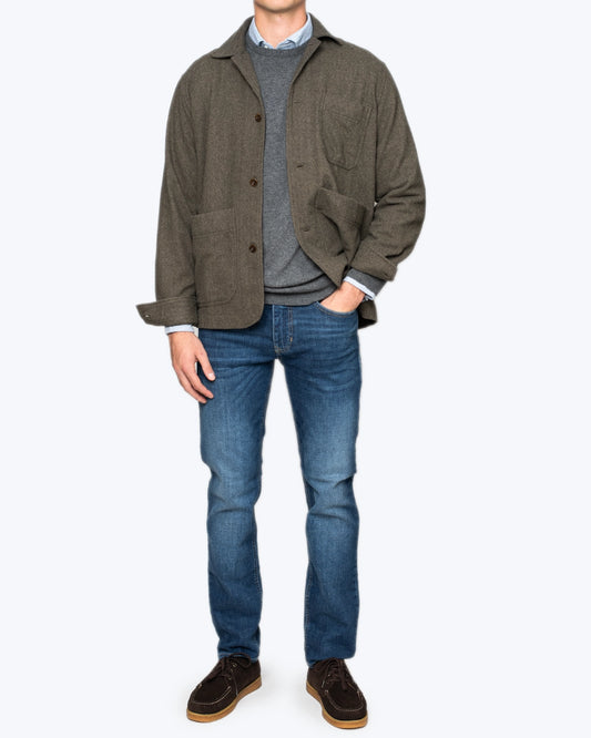BLAZER DE ESPIGA VERDE KOIKE