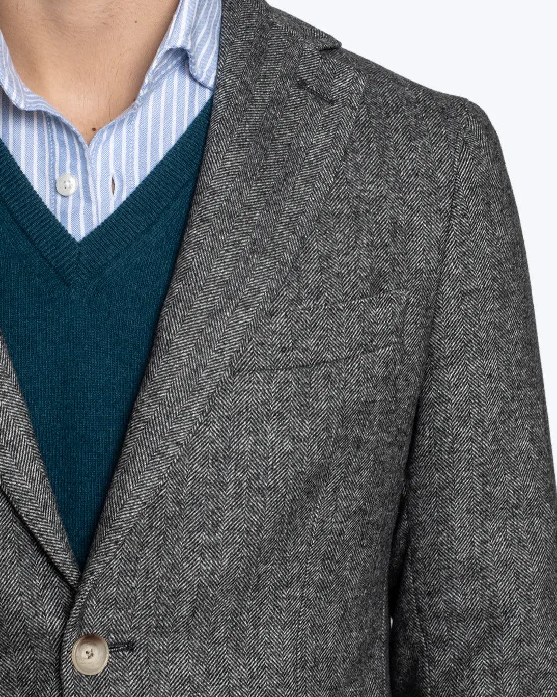 BLAZER ESPIGA GRIS JERRY KEY