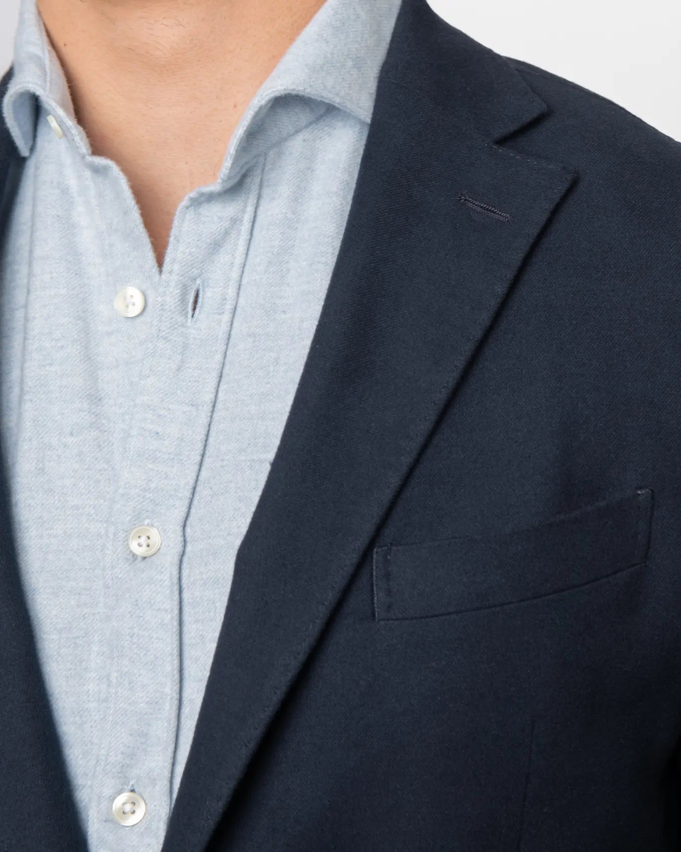 BLAZER AZUL DE ALGODÓN L.B.M. 1911