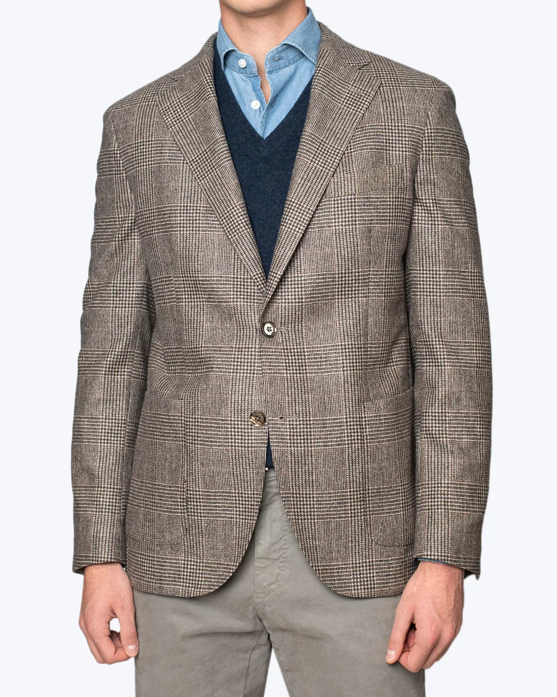 BLAZER PATA DE GALLO MARRÓN L.B.M 1911