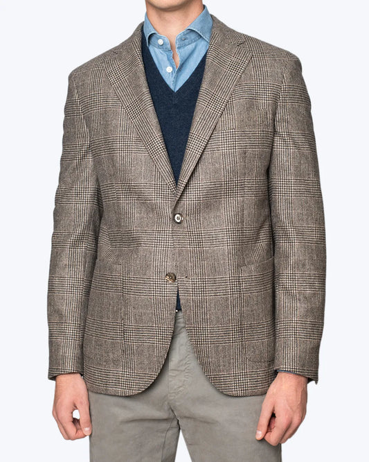 BLAZER PATA DE GALLO MARRÓN L.B.M 1911