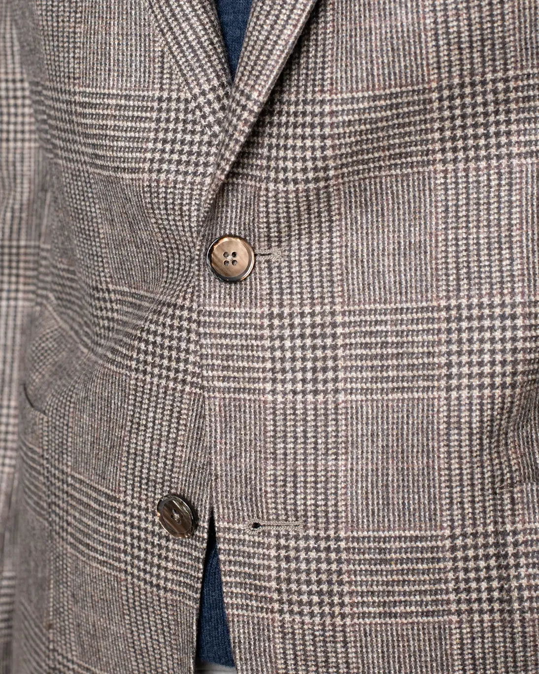 BLAZER PATA DE GALLO MARRÓN L.B.M 1911