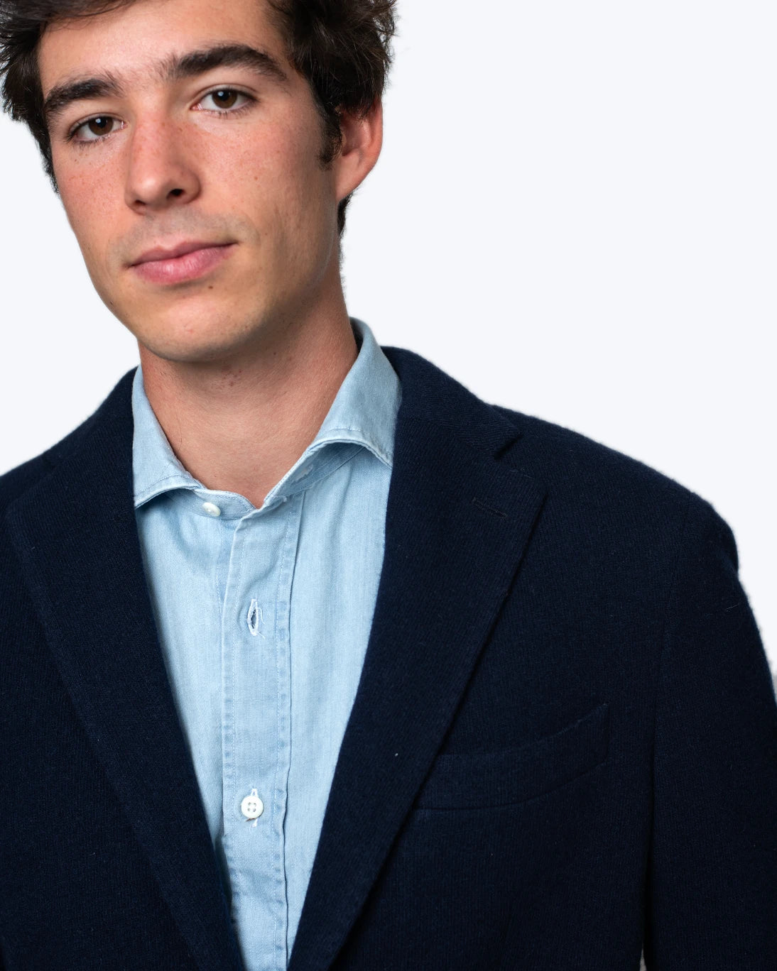 BLAZER DE CASHMERE NAVY L.B.M 1911