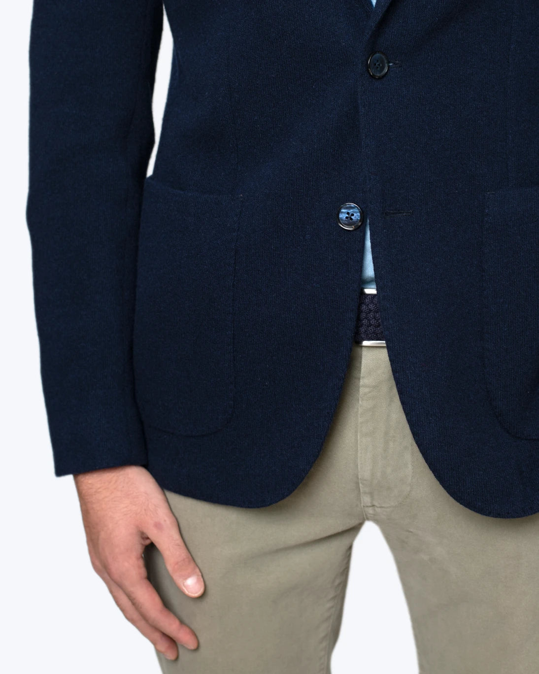 BLAZER DE CASHMERE NAVY L.B.M 1911