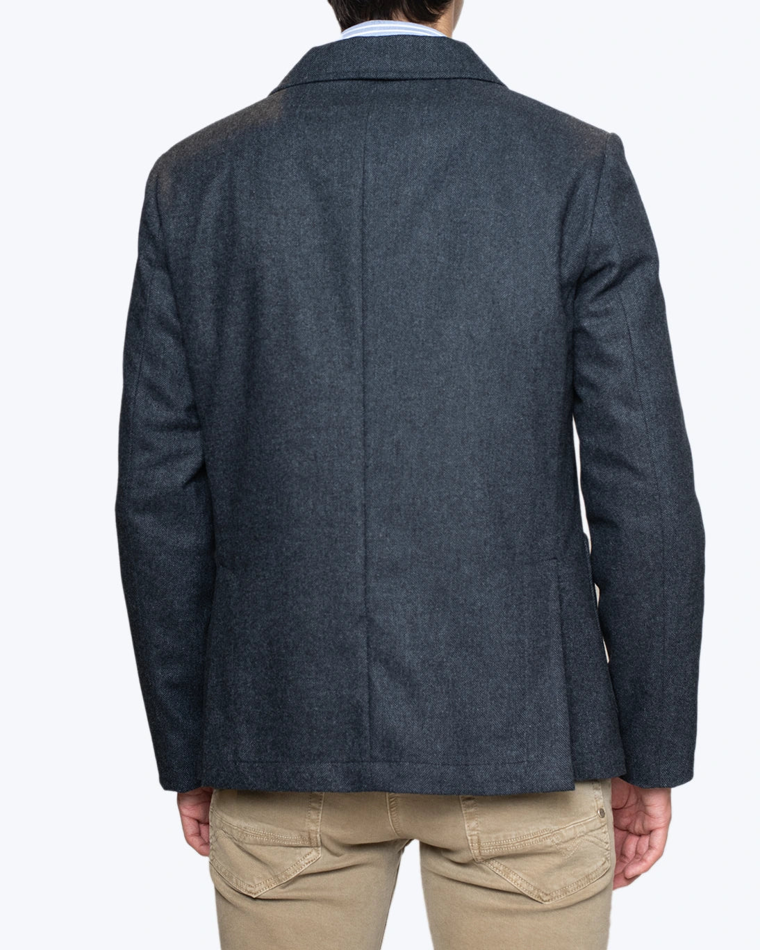 BLAZER DE ESPIGA AZUL AT.P.CO