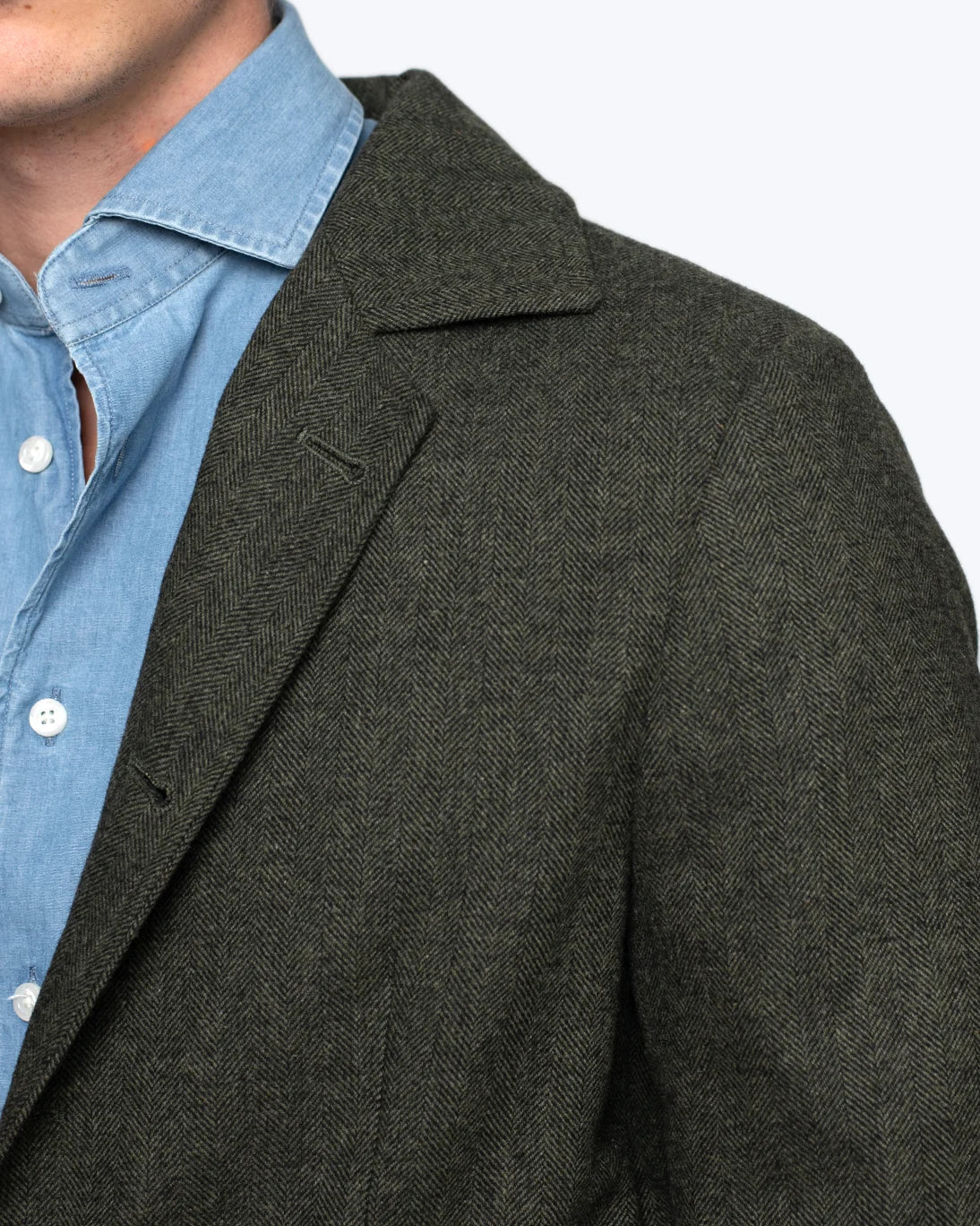 BLAZER DE ESPIGA VERDE AT.P.CO
