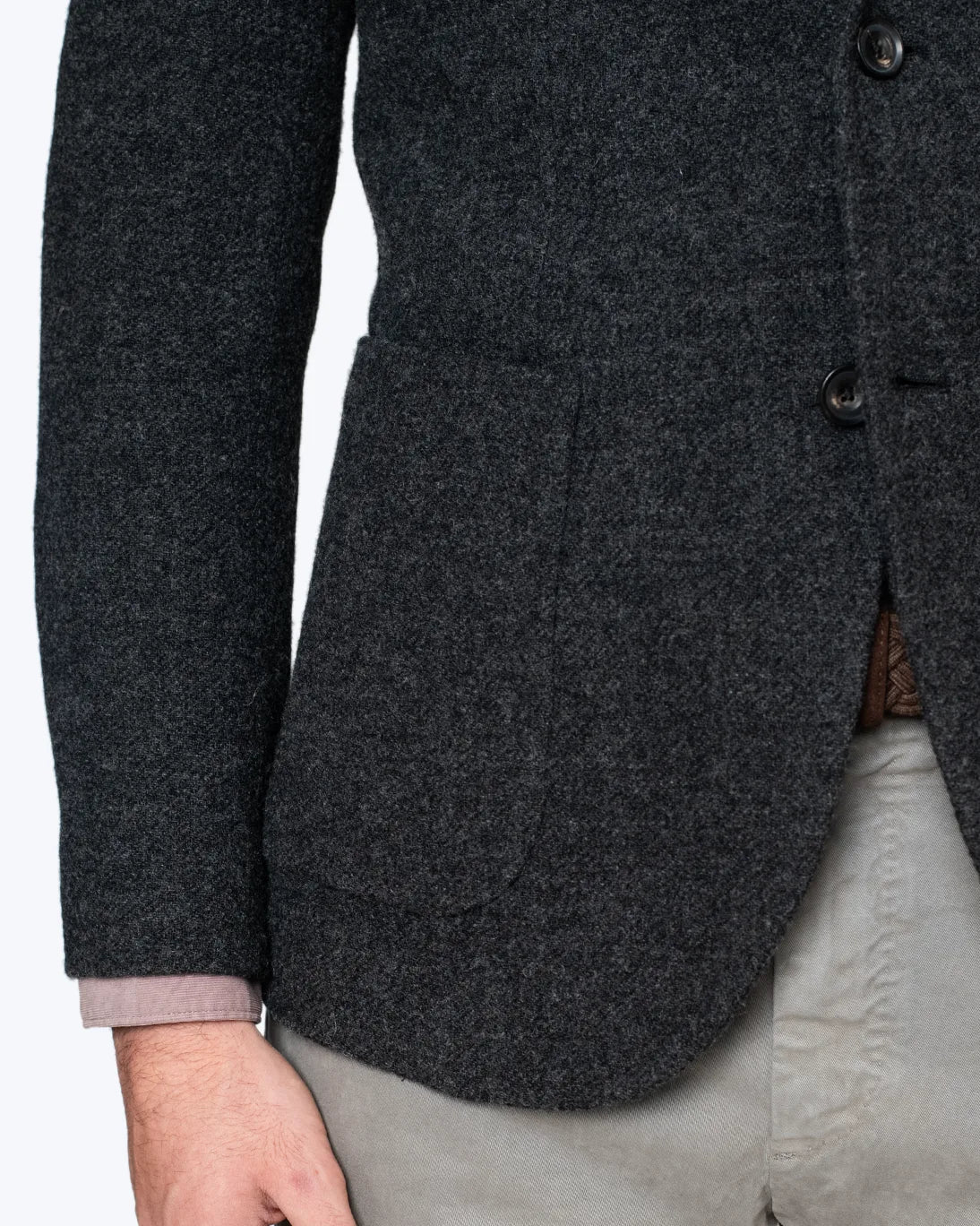 BLAZER GRIS ANTRACITA CIRCOLO