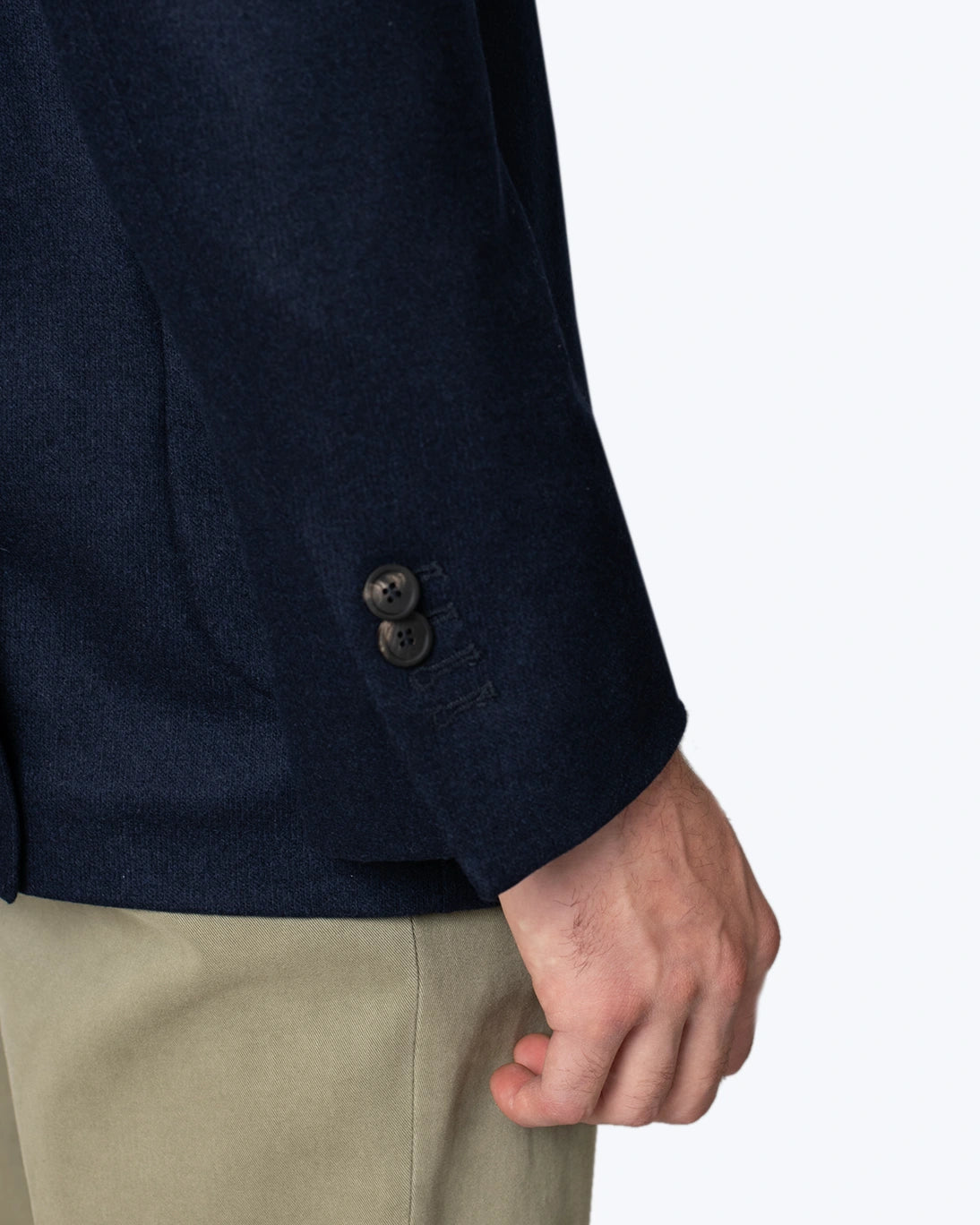 BLAZER DE CASHMERE AZUL ALTEA
