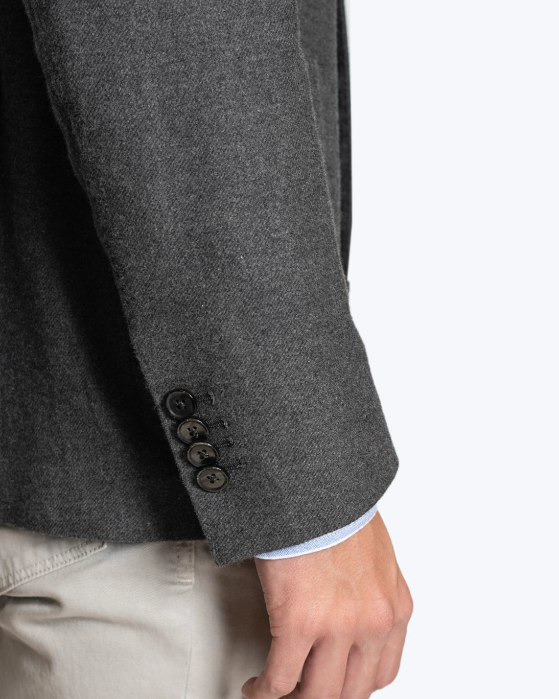 BLAZER DE ALGODÓN GRIS L.B.M. 1911